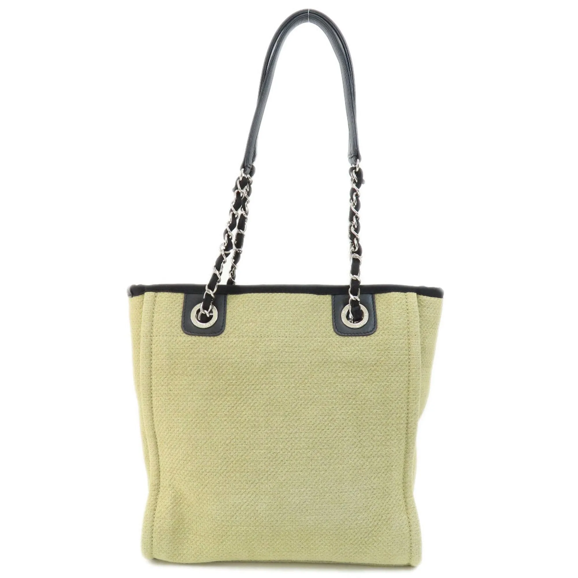 Chanel Deauville Canvas Tote Bag (Pre-Owned)