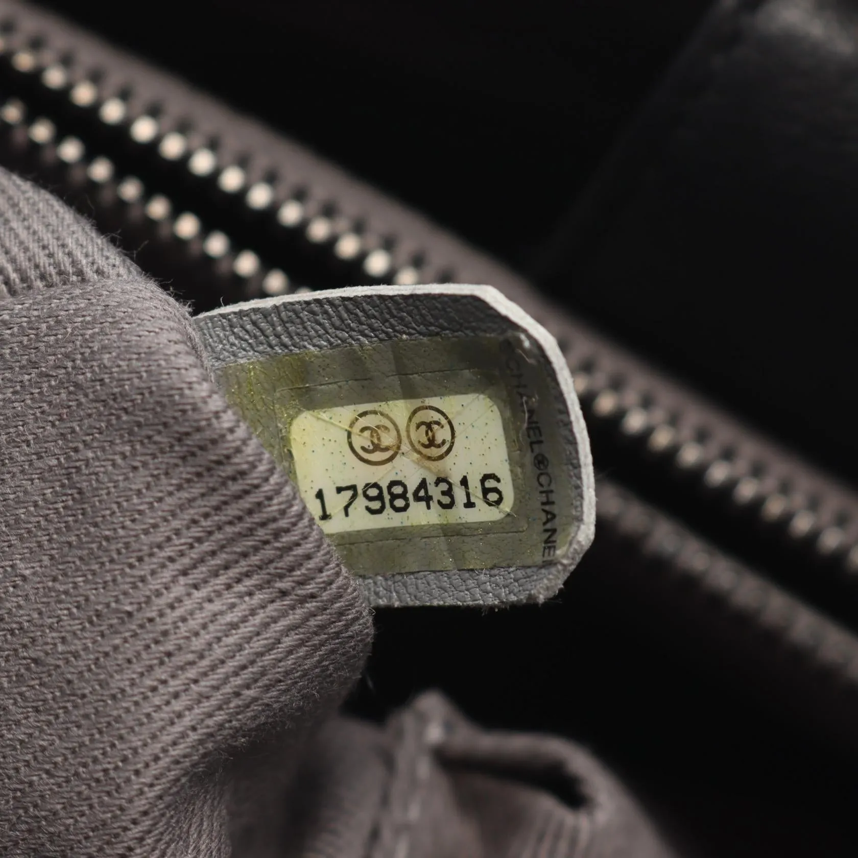 Chanel Wild Stitch Leather Tote Bag
