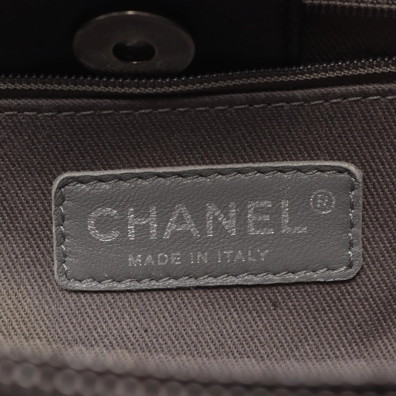 Chanel Wild Stitch Leather Tote Bag