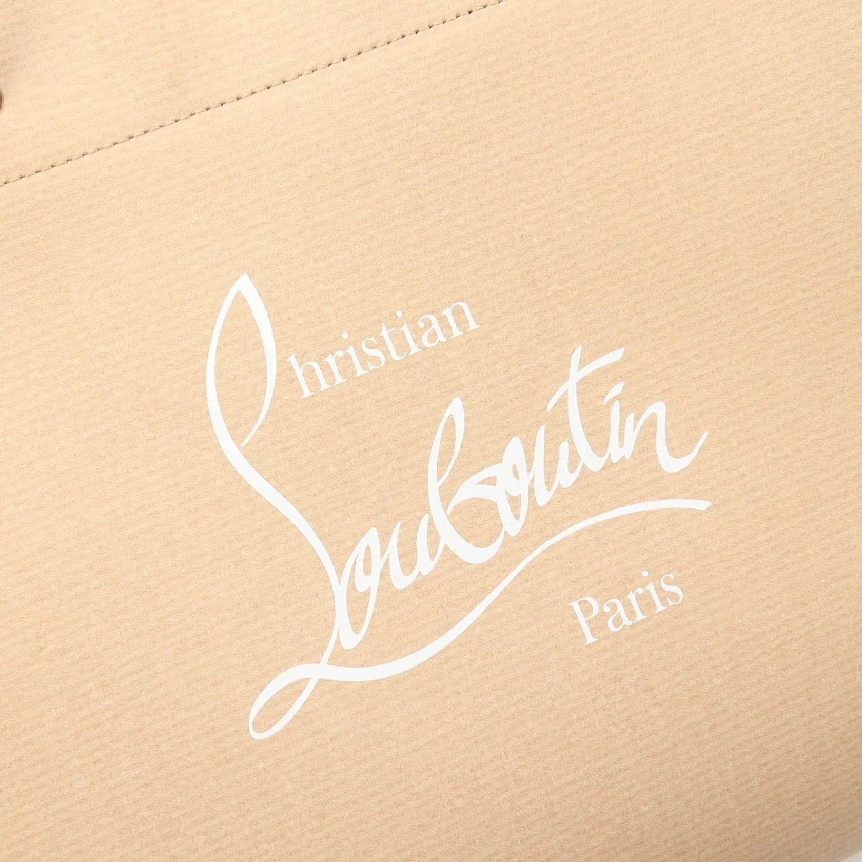 Christian Louboutin KRAFTILOU Leather Tote Bag