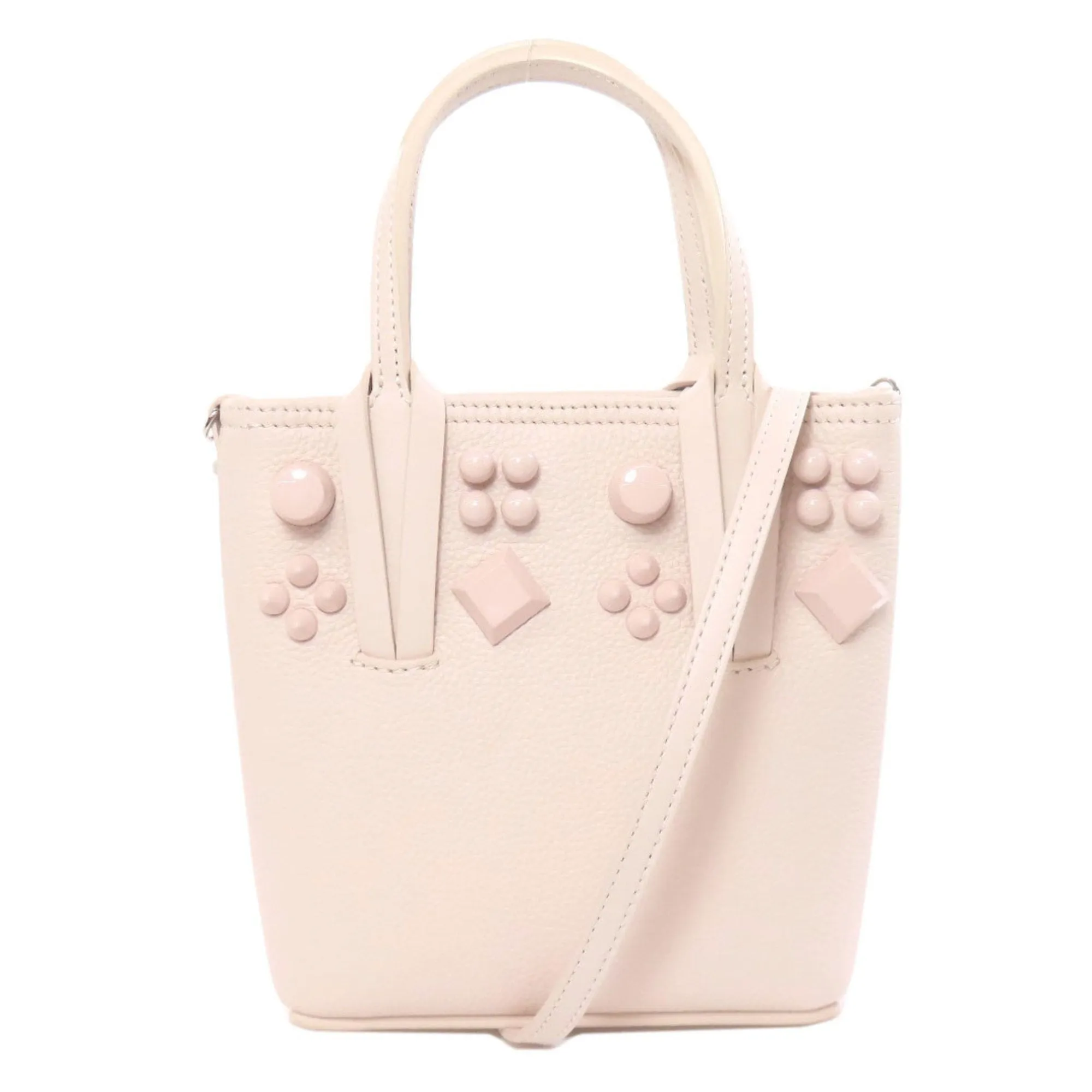 Christian Louboutin Leather Handbag Tote Bag (Pre-Owned)