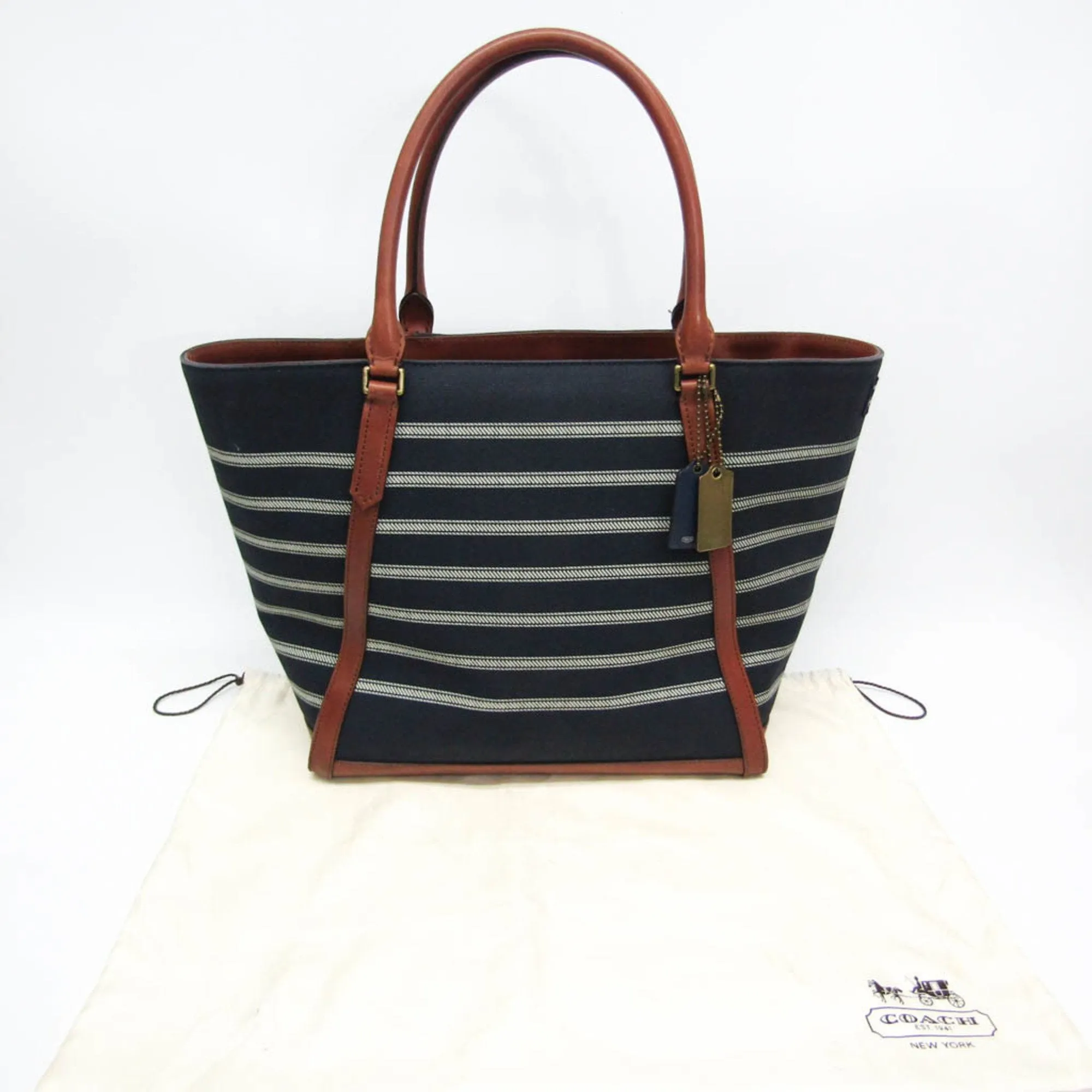Coach  Canvas Tote Bag (Pre-Owned)