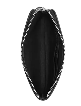 Coach Corner Zip Wristlet In Signature Jacquard