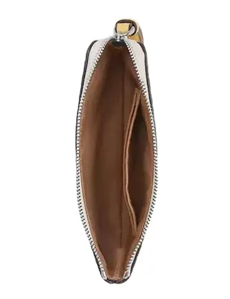 Coach Corner Zip Wristlet With Floral Print