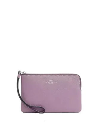 Coach Corner Zip Wristlet