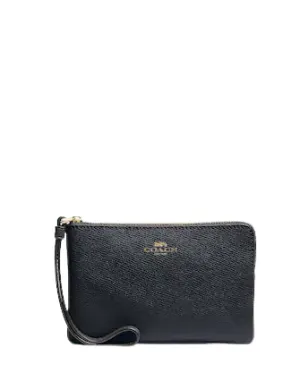 Coach Corner Zip Wristlet