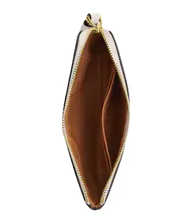 Coach Corner Zip Wristlet