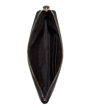 Coach Large Corner Zip Wristlet In Signature Canvas With Halloween
