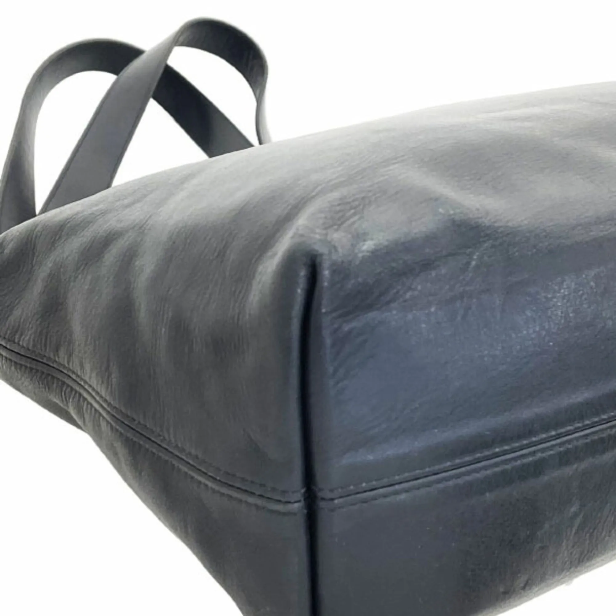 Coach  Leather Handbag Shoulder Bag Tote Bag (Pre-Owned)