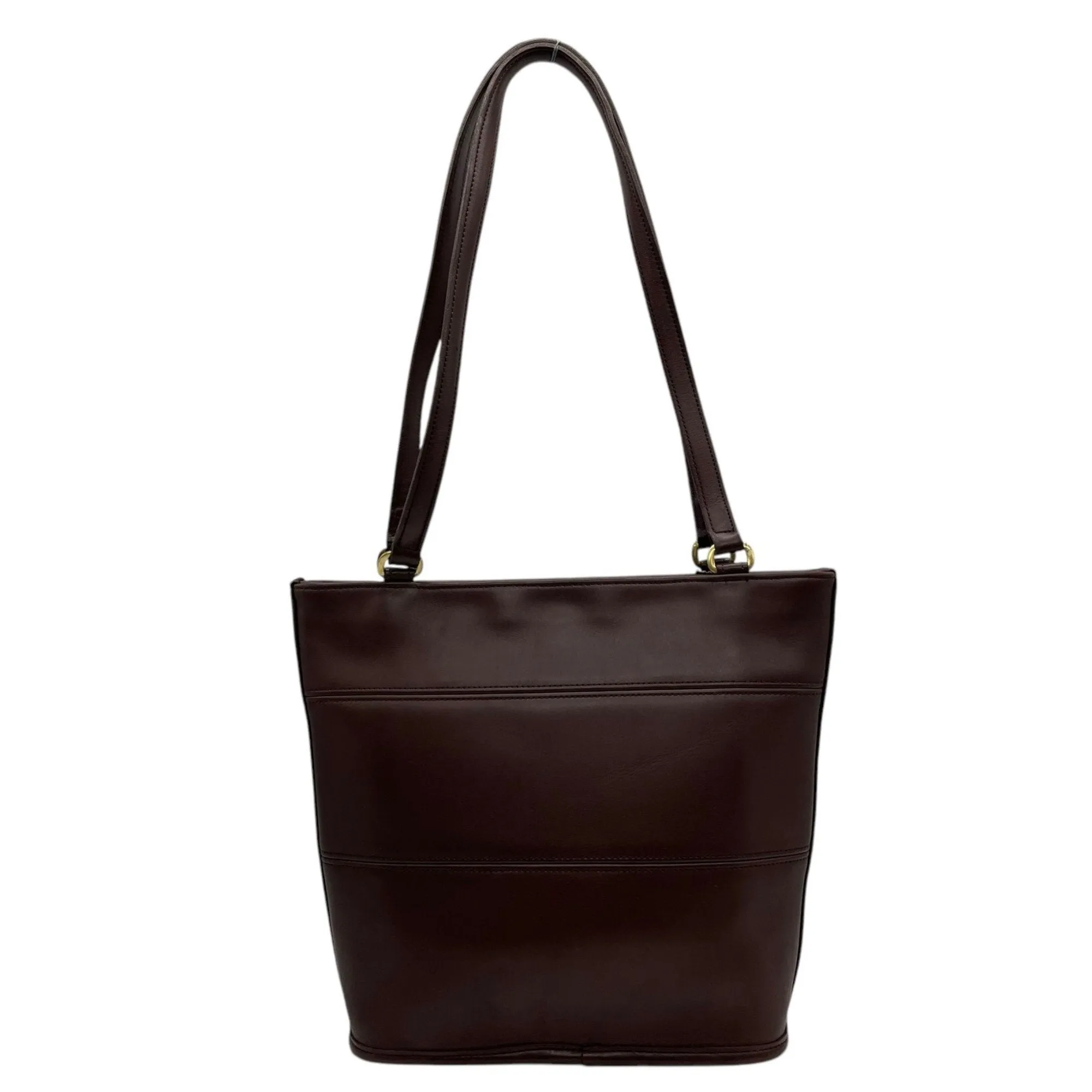 Coach Leather Handbag Tote Bag (Pre-Owned)