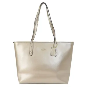 Coach  Leather Tote Bag (Pre-Owned)