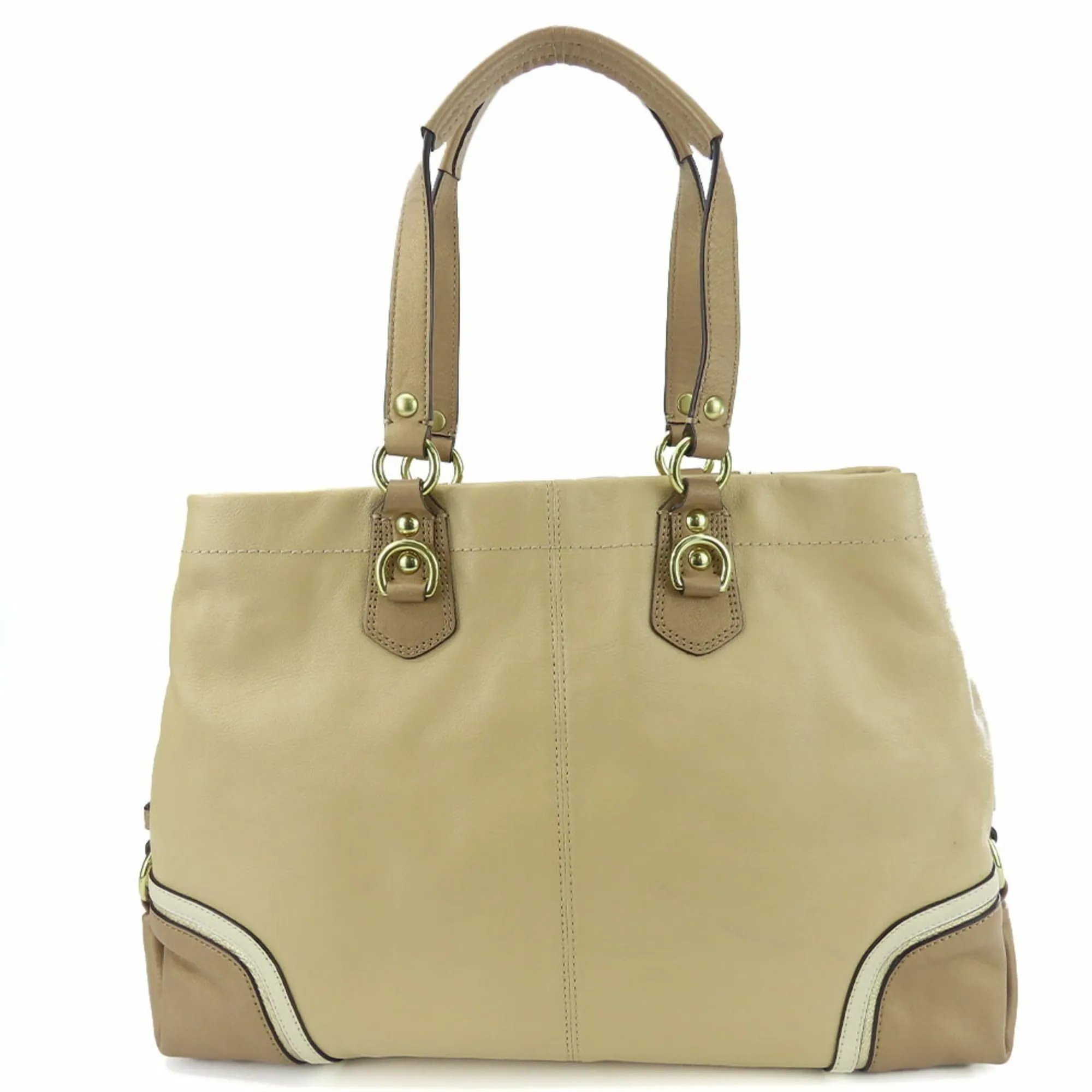 Coach   Leather Tote Bag (Pre-Owned)