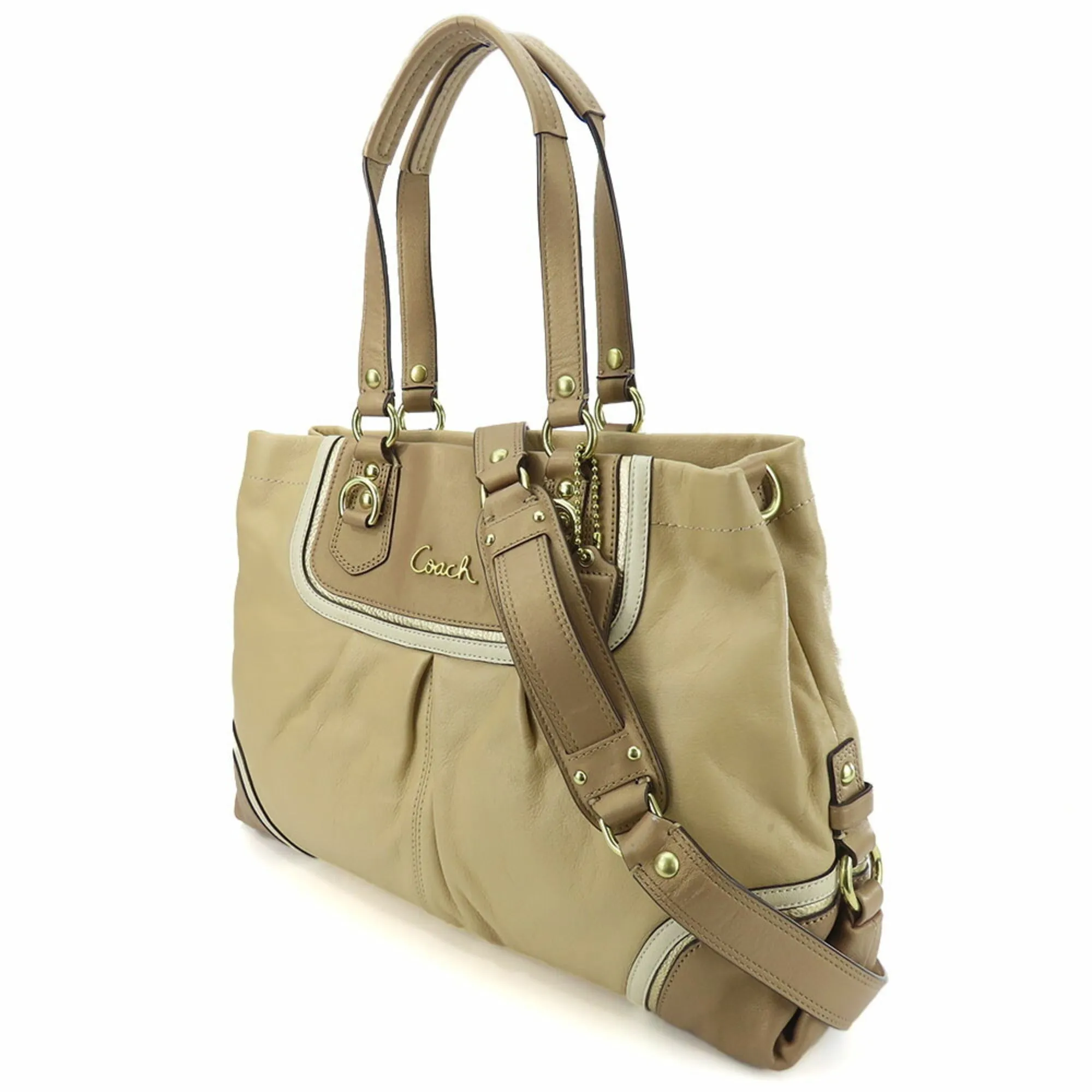 Coach   Leather Tote Bag (Pre-Owned)