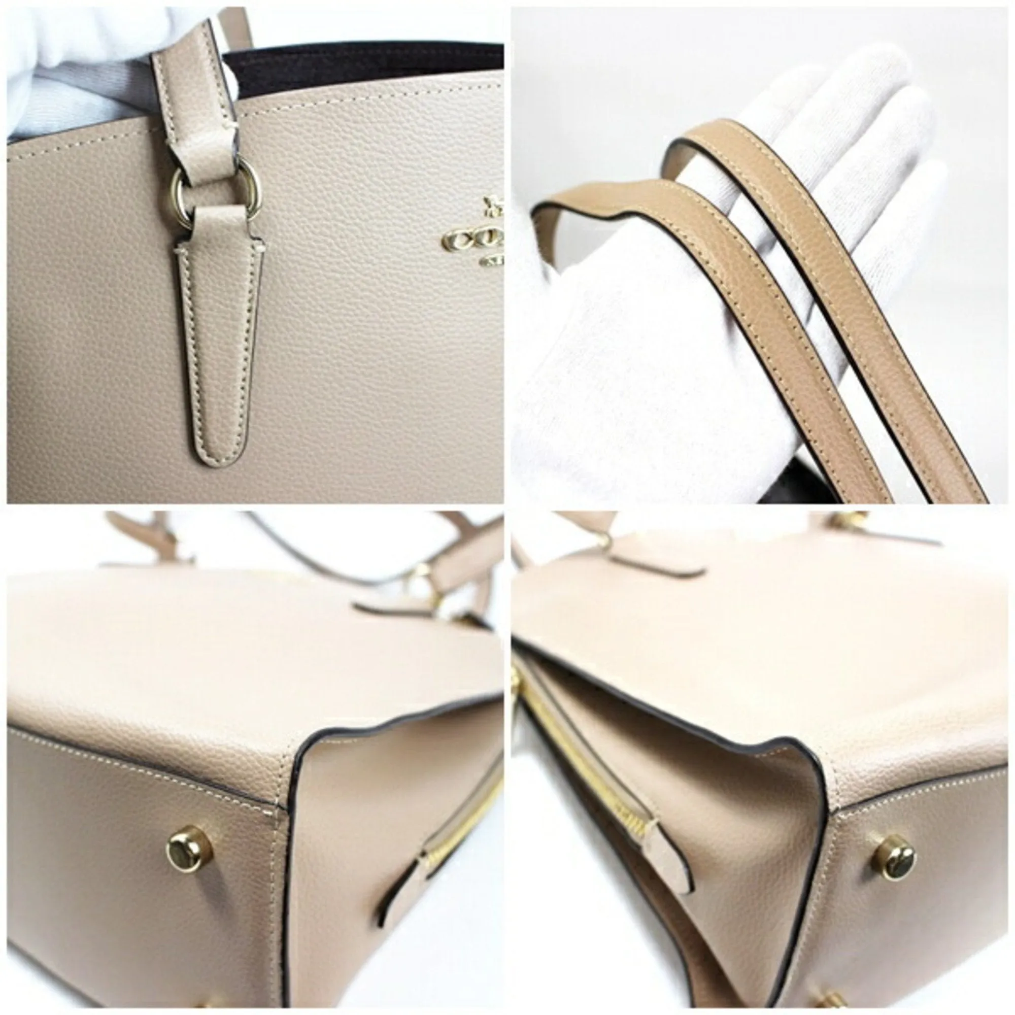 Coach   Leather Tote Bag (Pre-Owned)