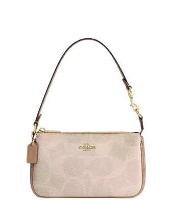 Coach Nolita 19 In Blocked Signature Canvas