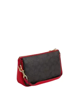 Coach Nolita 19 In Colorblock Signature Canvas