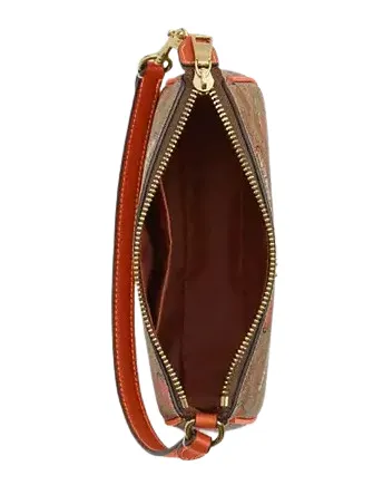 Coach Nolita 19 In Signature Canvas With Orange Print
