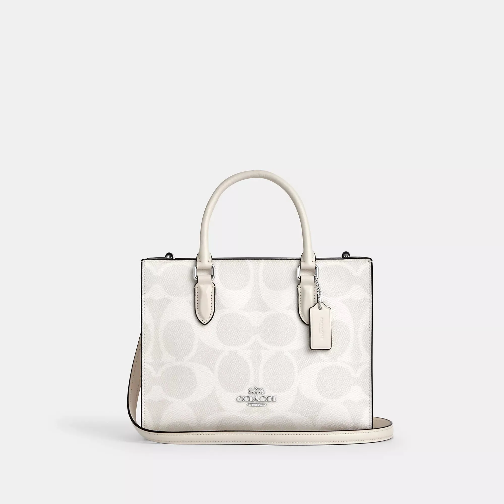 Coach Outlet Maggie Small Tote Bag In Signature Canvas