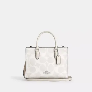 Coach Outlet Maggie Small Tote Bag In Signature Canvas