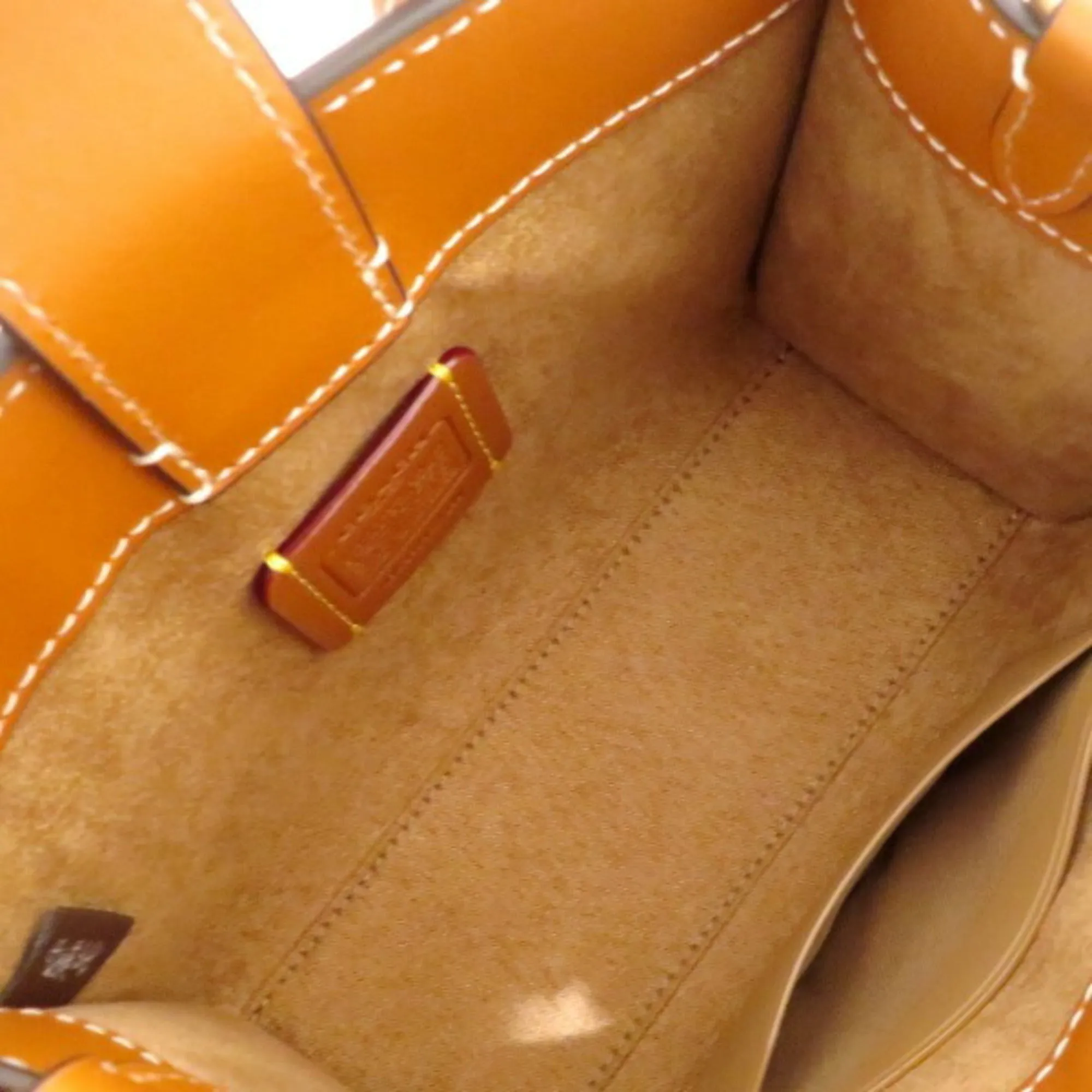 Coach  Pvc Handbag Shoulder Bag Tote Bag (Pre-Owned)