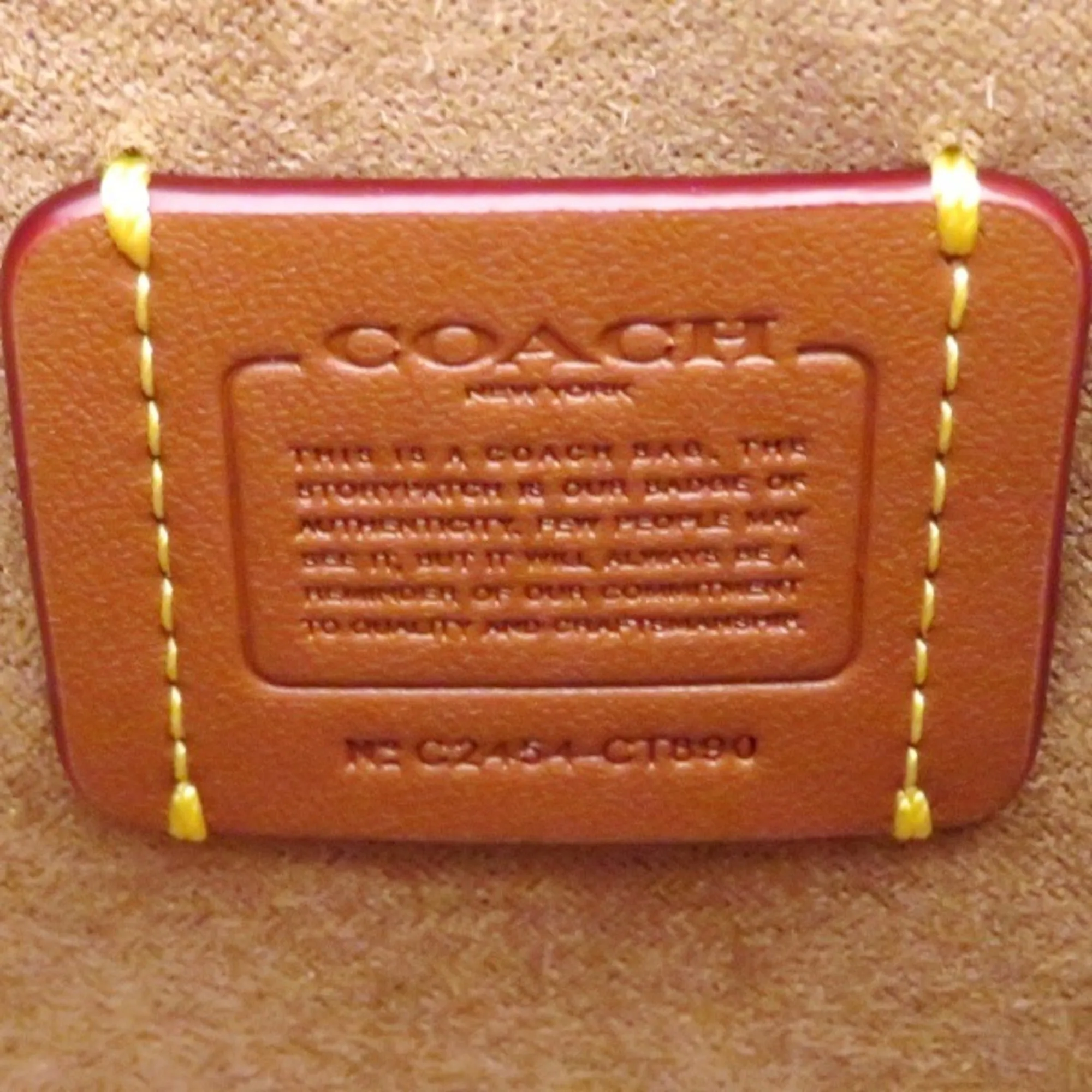 Coach  Pvc Handbag Shoulder Bag Tote Bag (Pre-Owned)
