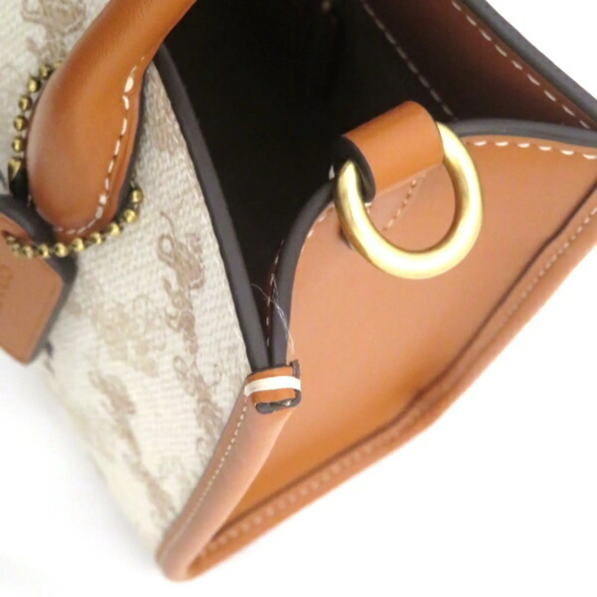 Coach  Pvc Handbag Shoulder Bag Tote Bag (Pre-Owned)