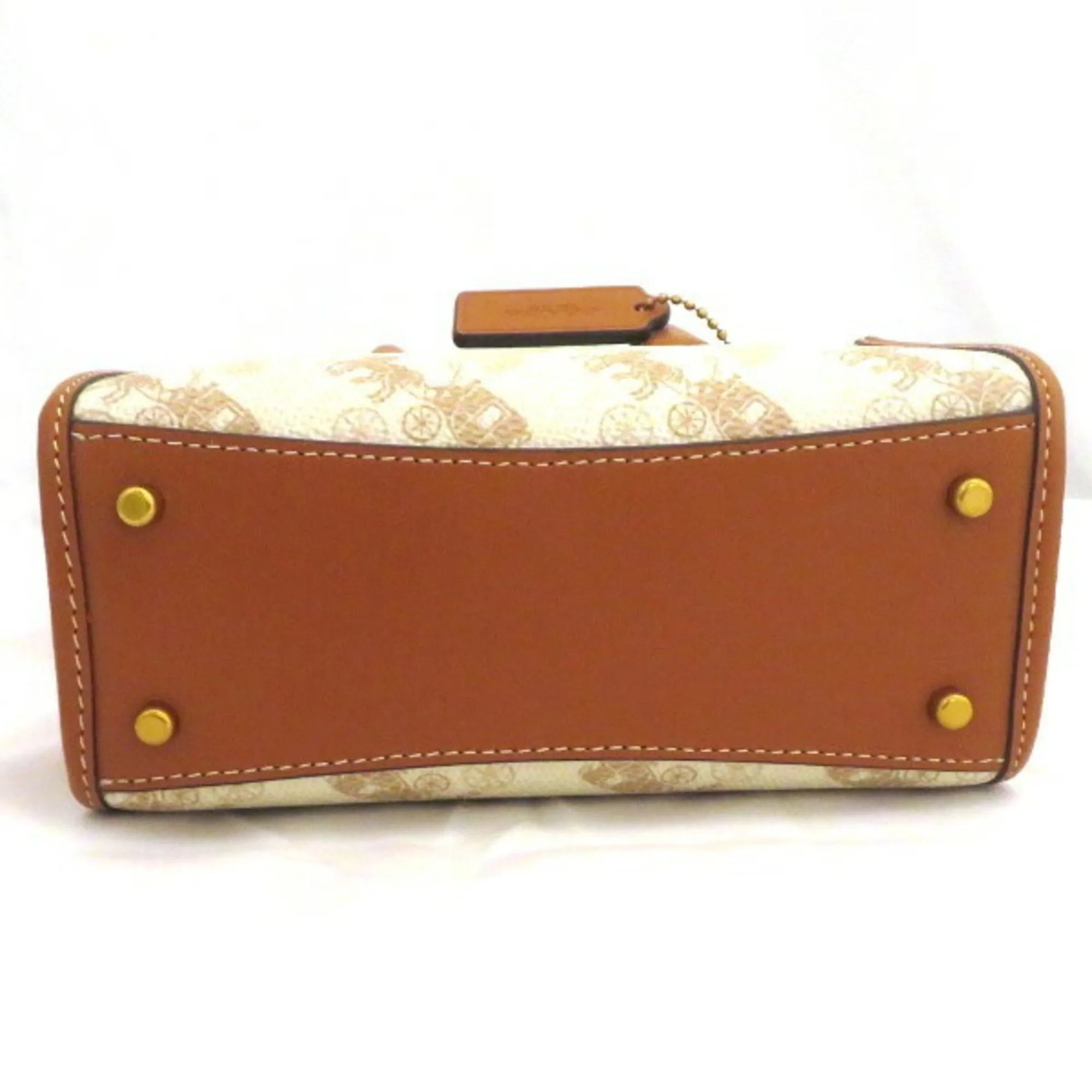 Coach  Pvc Handbag Shoulder Bag Tote Bag (Pre-Owned)