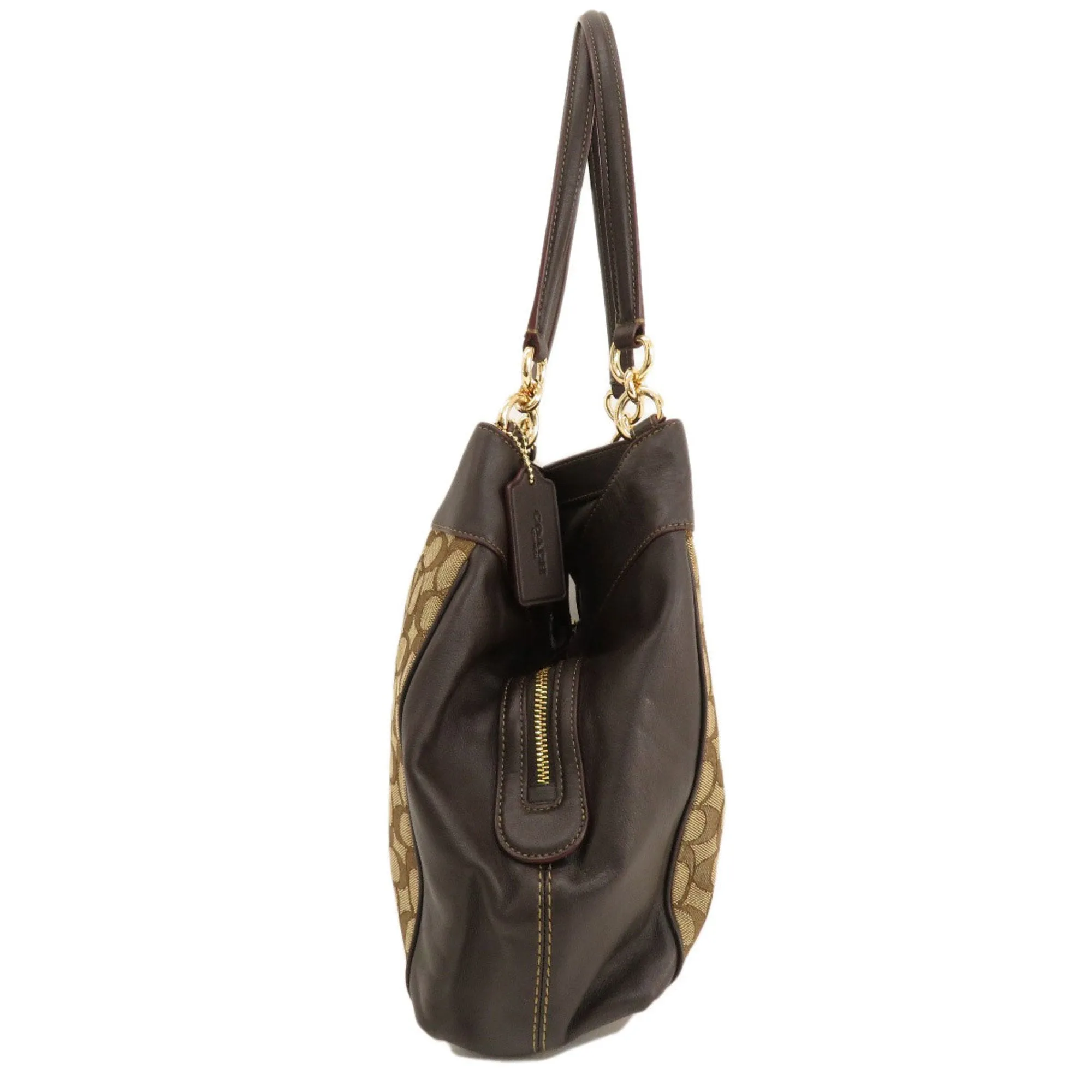 Coach Signature  Signature Line Tote Bag (Pre-Owned)