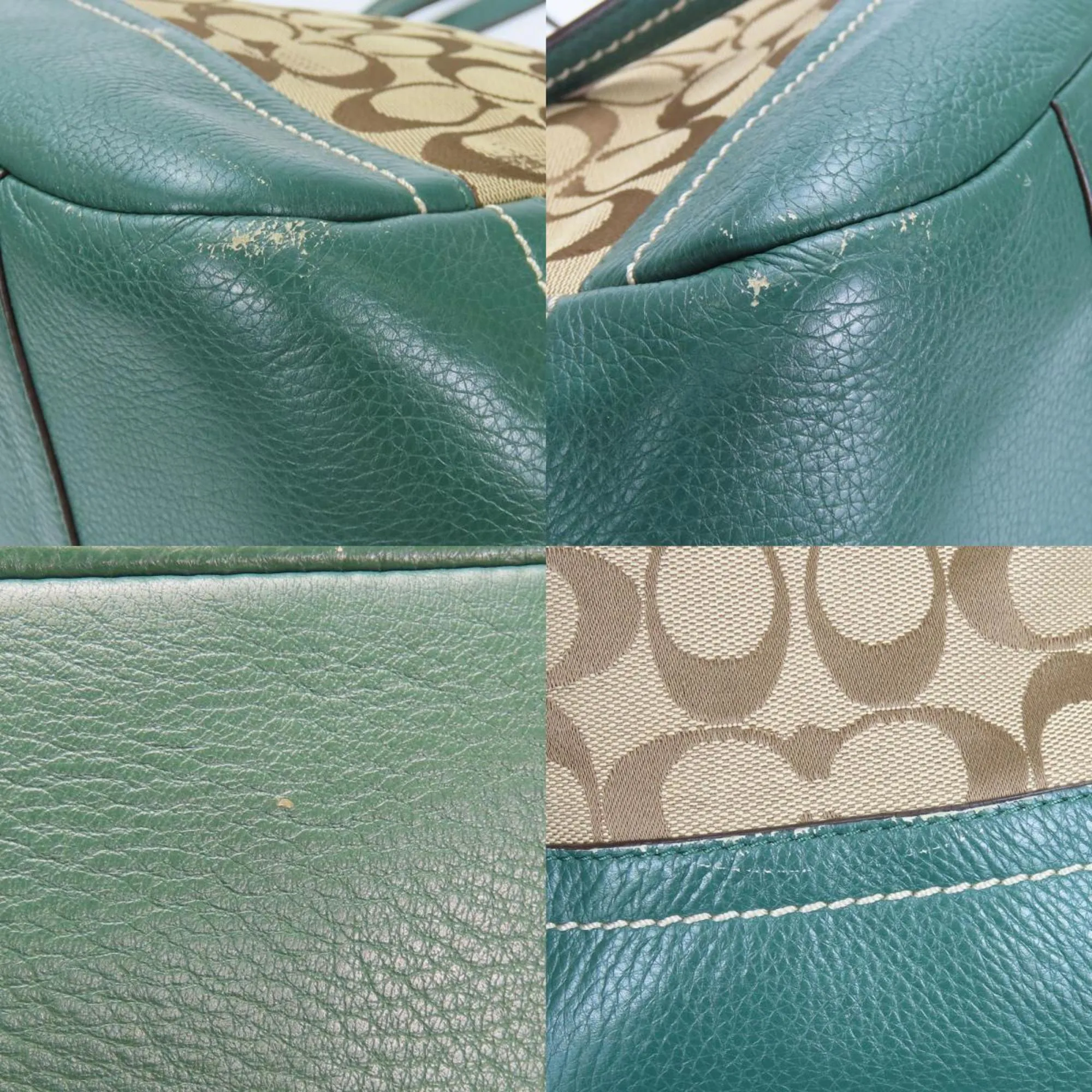 Coach Signature  Signature Line Tote Bag (Pre-Owned)