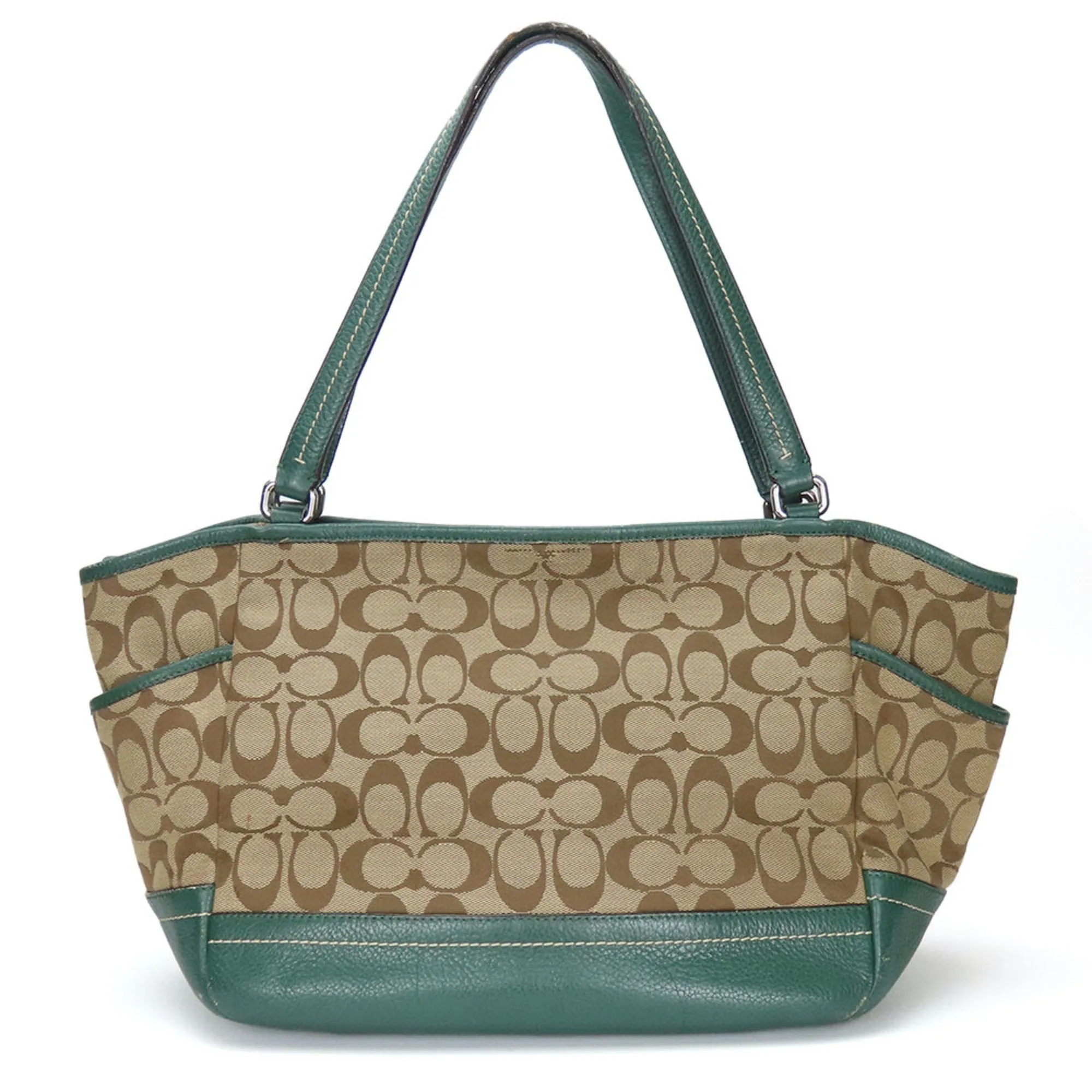 Coach Signature  Signature Line Tote Bag (Pre-Owned)