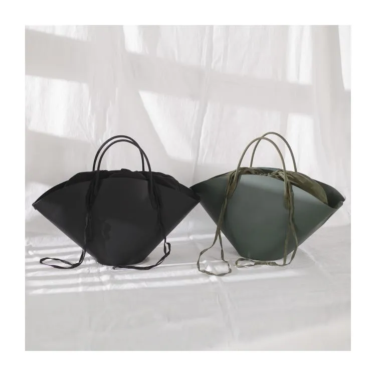 COOL Fashion Womens Leather Tote Handbag Green Womens Unique Shopper Bag Purse for Ladies
