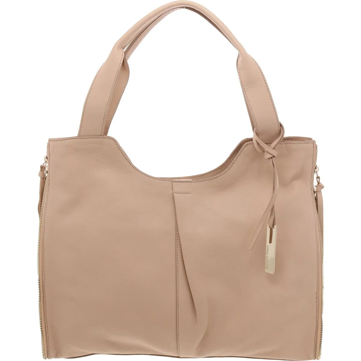 Corla Womens Pebbled Leather Tote Handbag