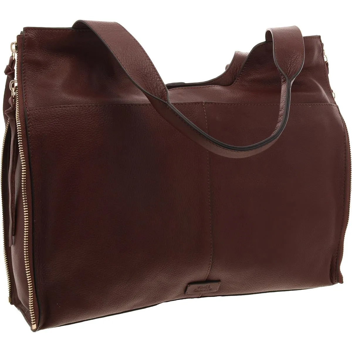 Corla Womens Pebbled Leather Tote Handbag
