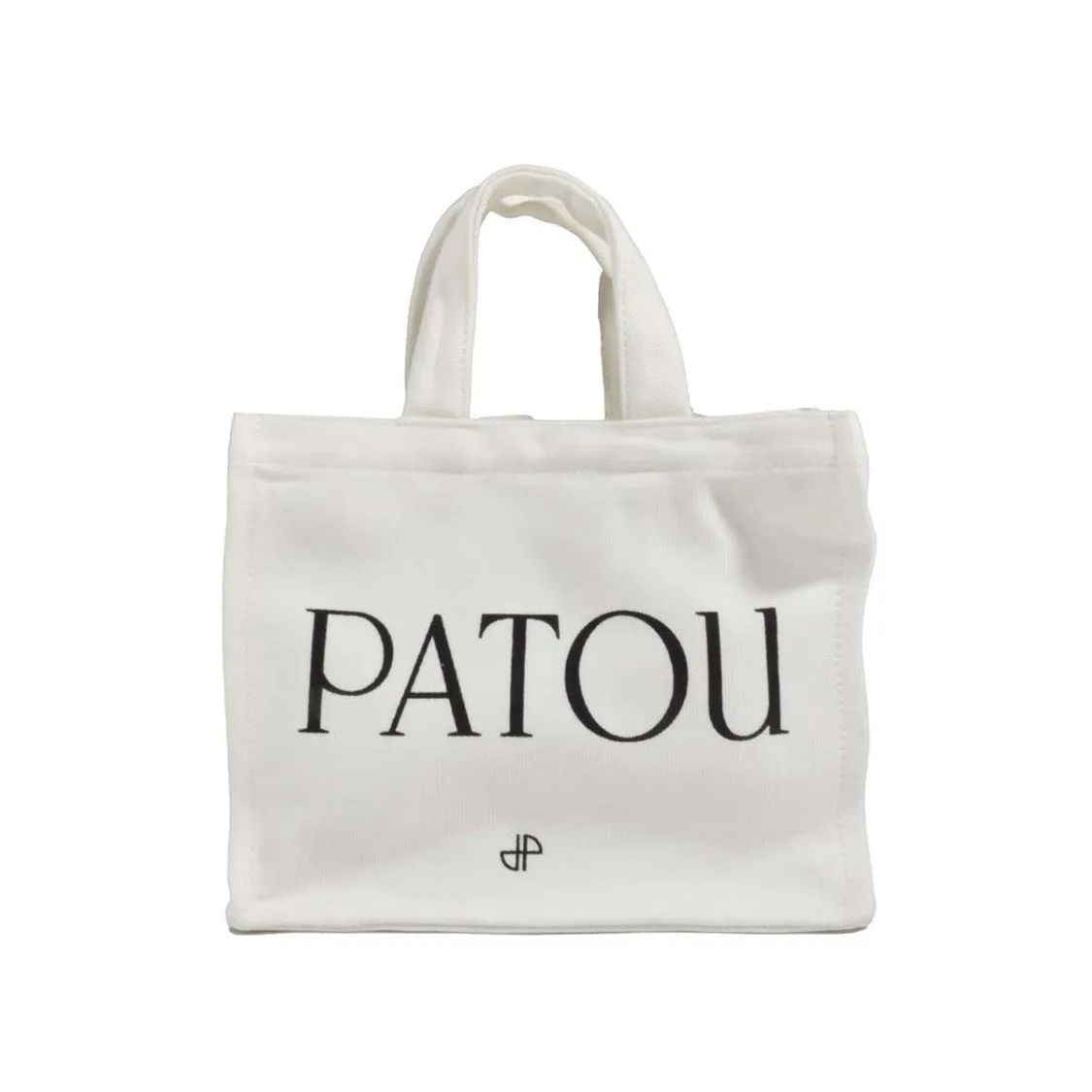 Cream Cotton Small Tote Bag