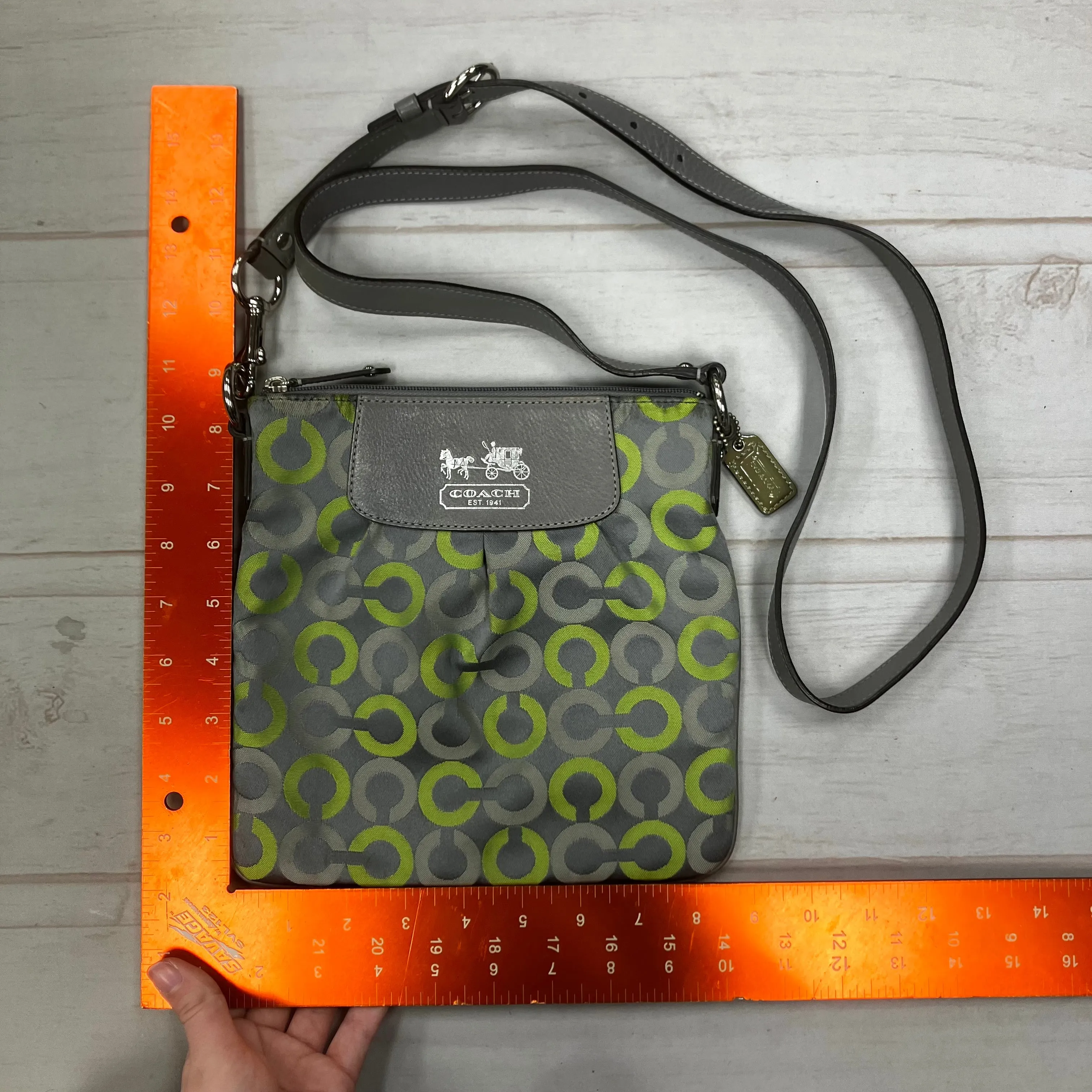 Crossbody Designer By Coach, Size: Small