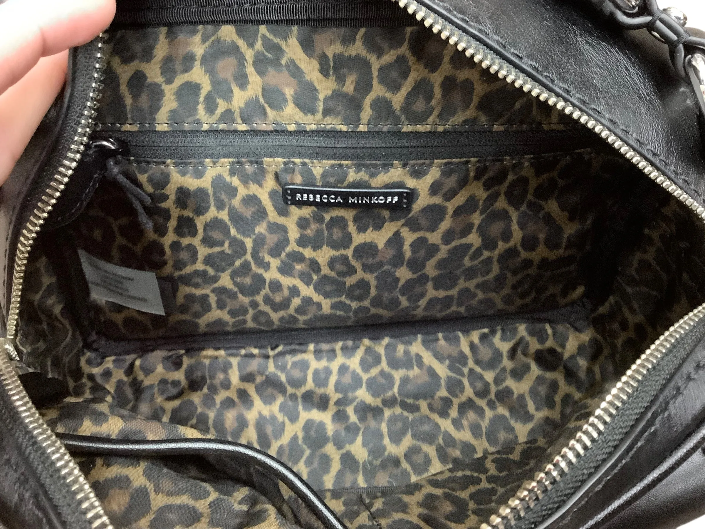 Crossbody Designer By Rebecca Minkoff In Black, Size:Medium