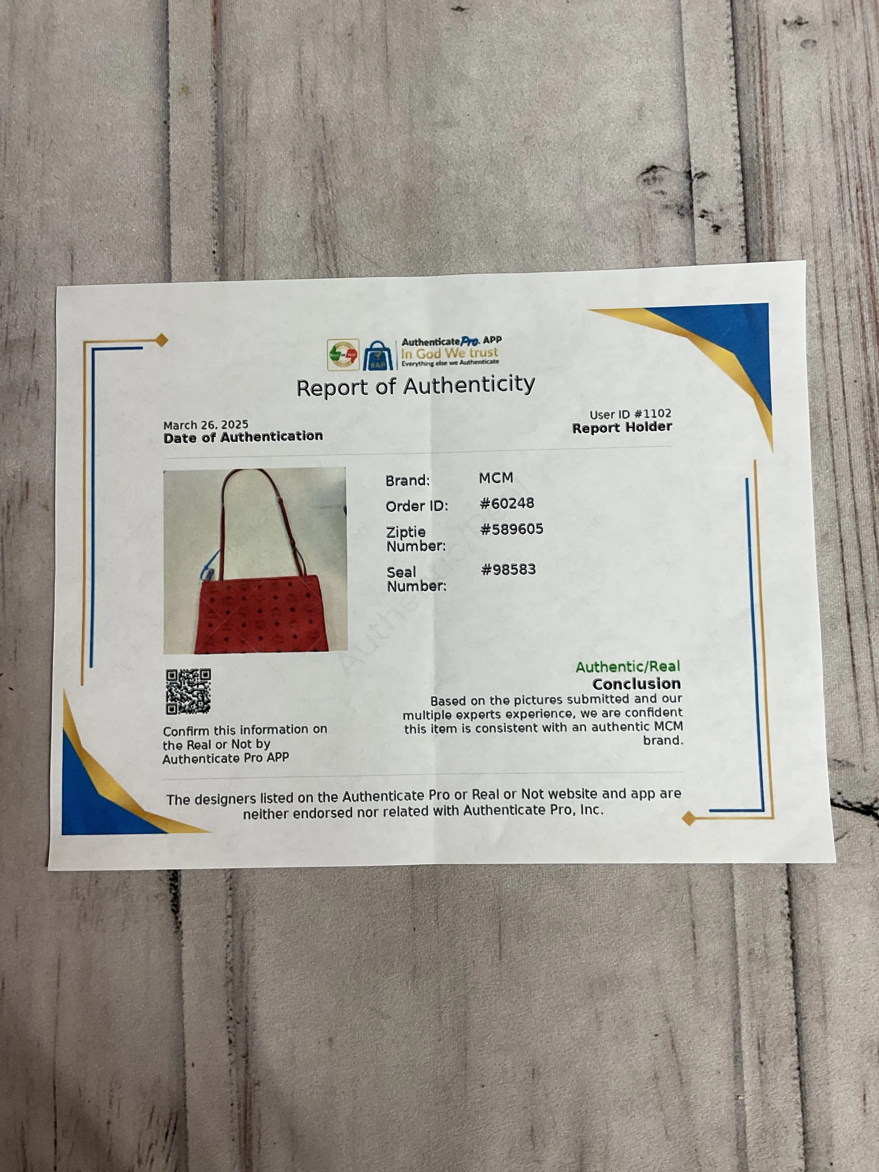 Crossbody Luxury Designer By Mcm In Red, Size:Medium