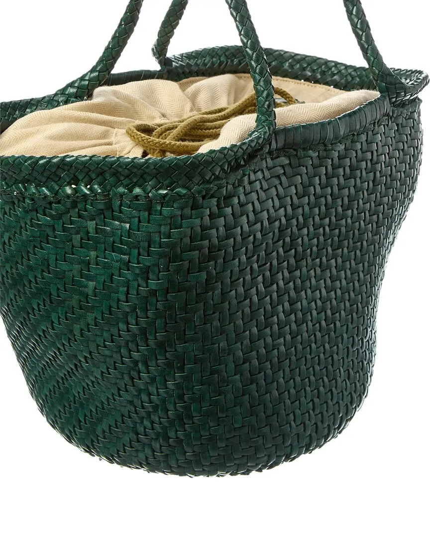 Dragon Diffusion Martha Woven Leather Tote