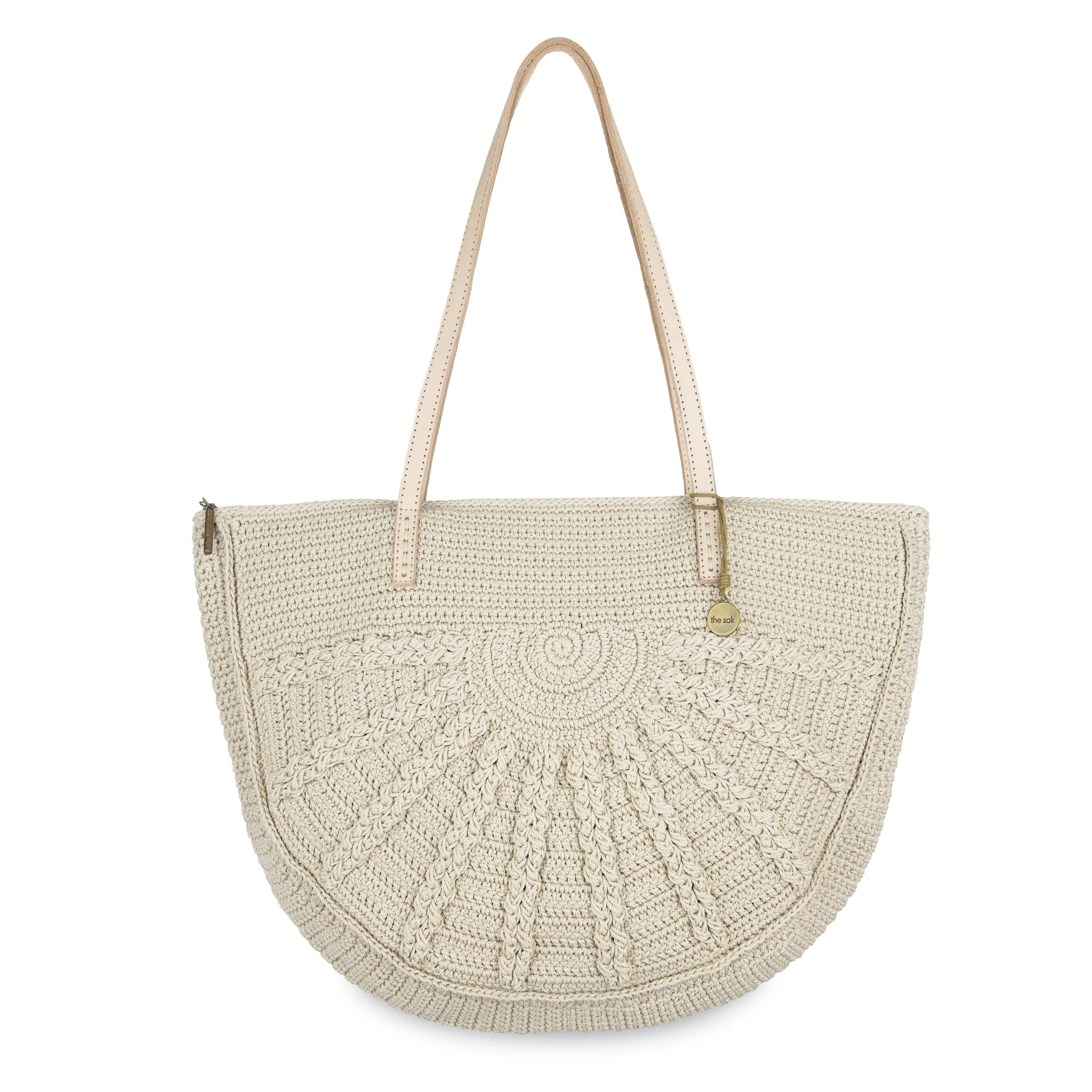 Faye Tote - Hand Crochet - Ecru Sunbeam