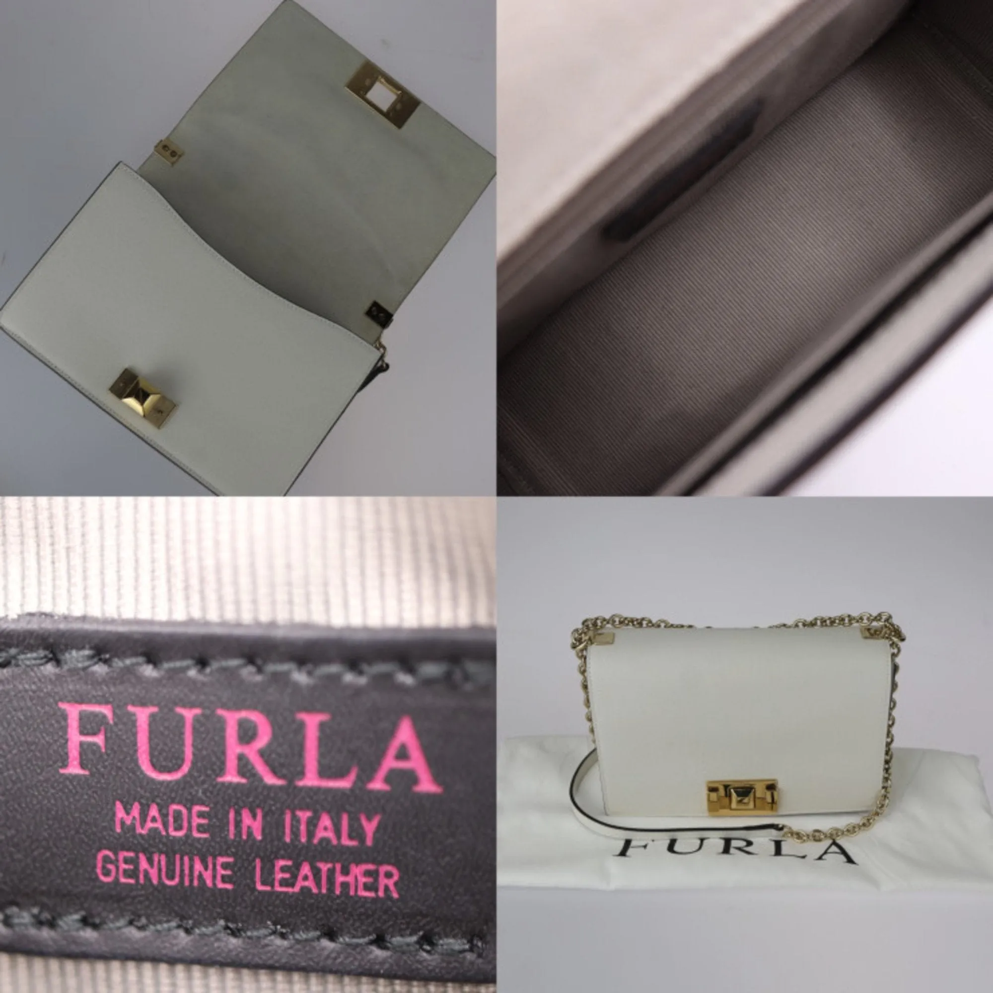 Furla Leather Handbag (Pre-Owned)