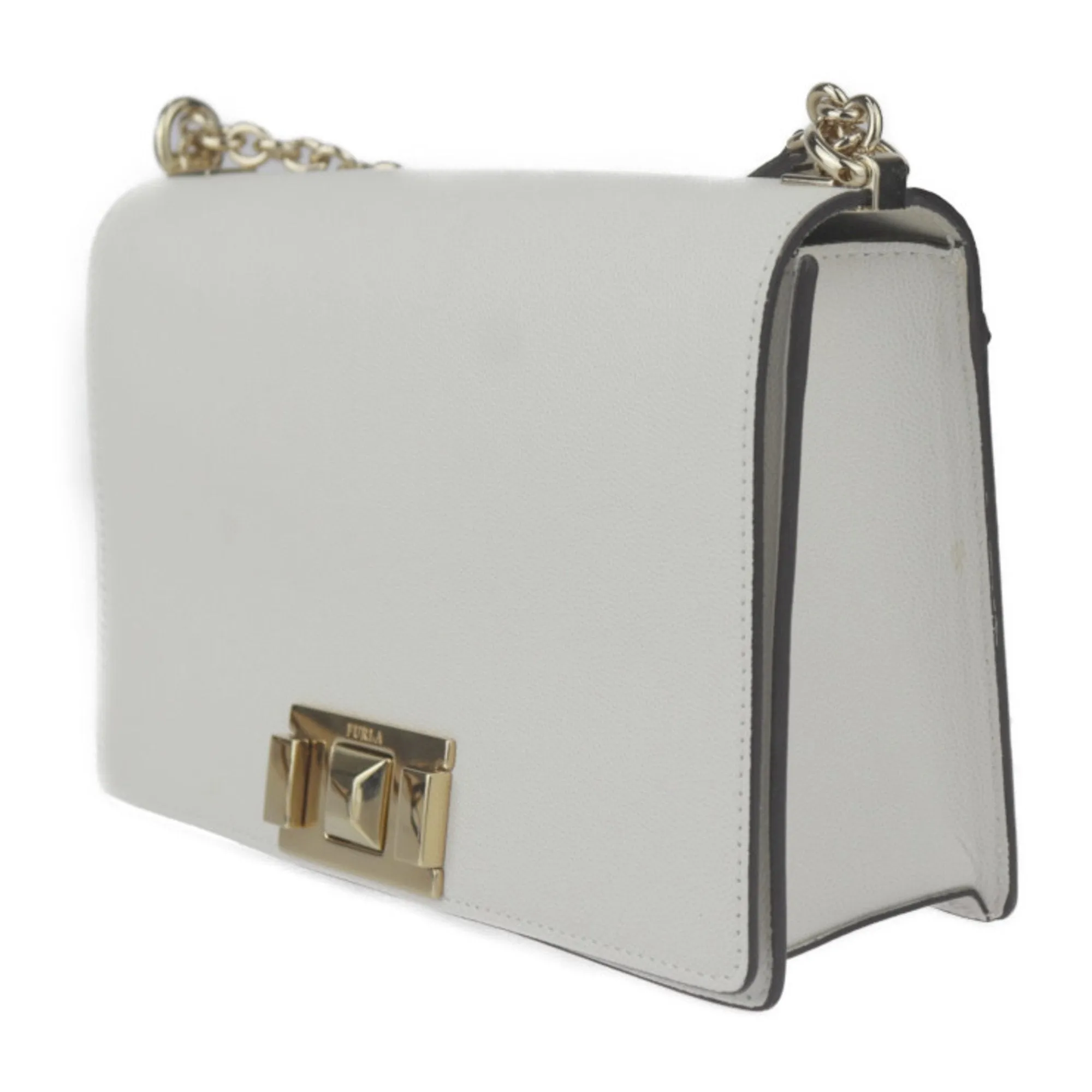 Furla Leather Handbag (Pre-Owned)