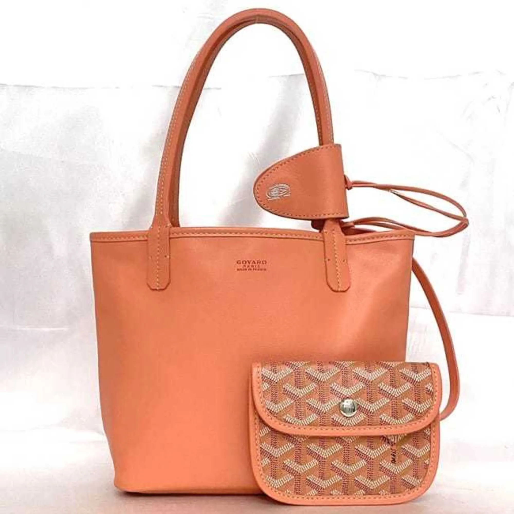 Goyard  Canvas Leather Tote Bag (Pre-Owned)