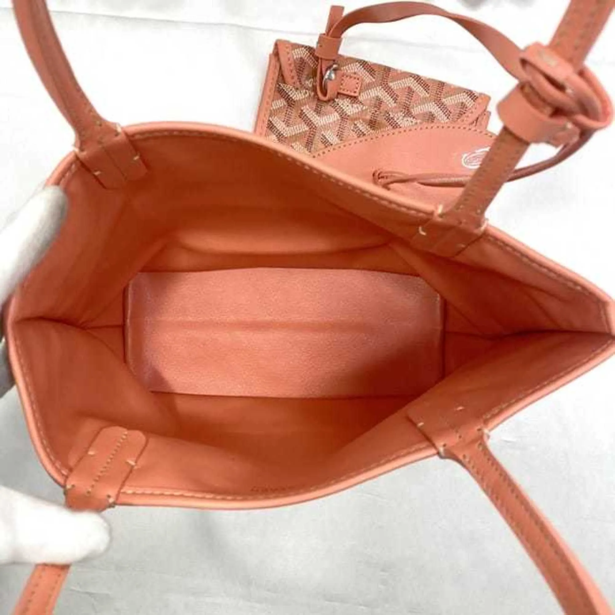 Goyard  Canvas Leather Tote Bag (Pre-Owned)