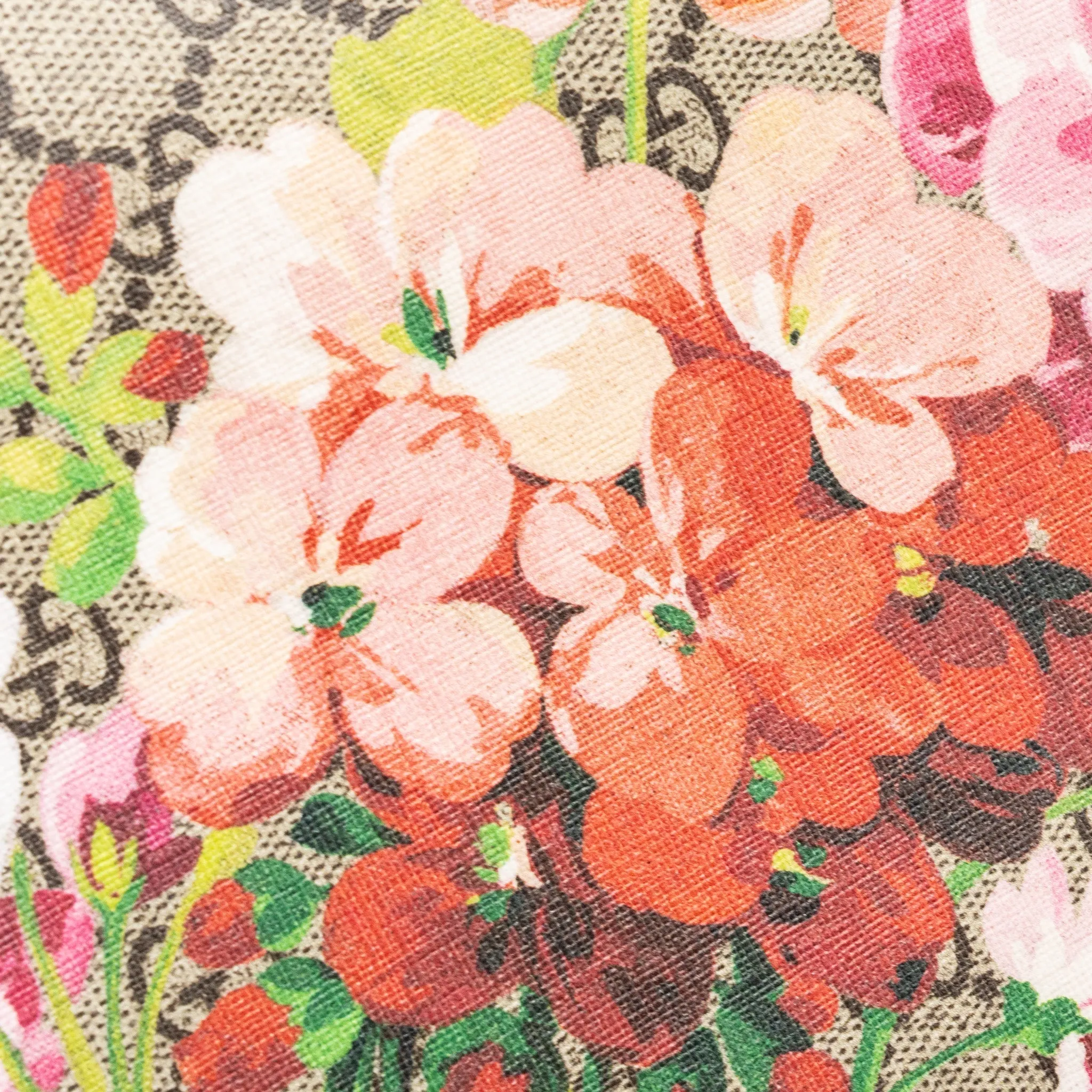 Gucci Dionysus Shoulder Bag Flower Printed/GG Supreme Canvas SHW