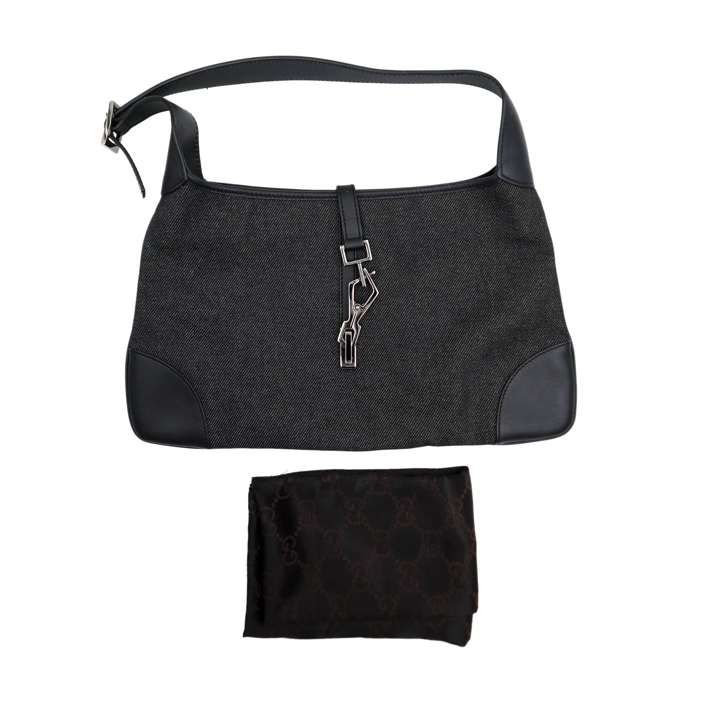 Gucci GG Canvas Jackie Shoulder Bag