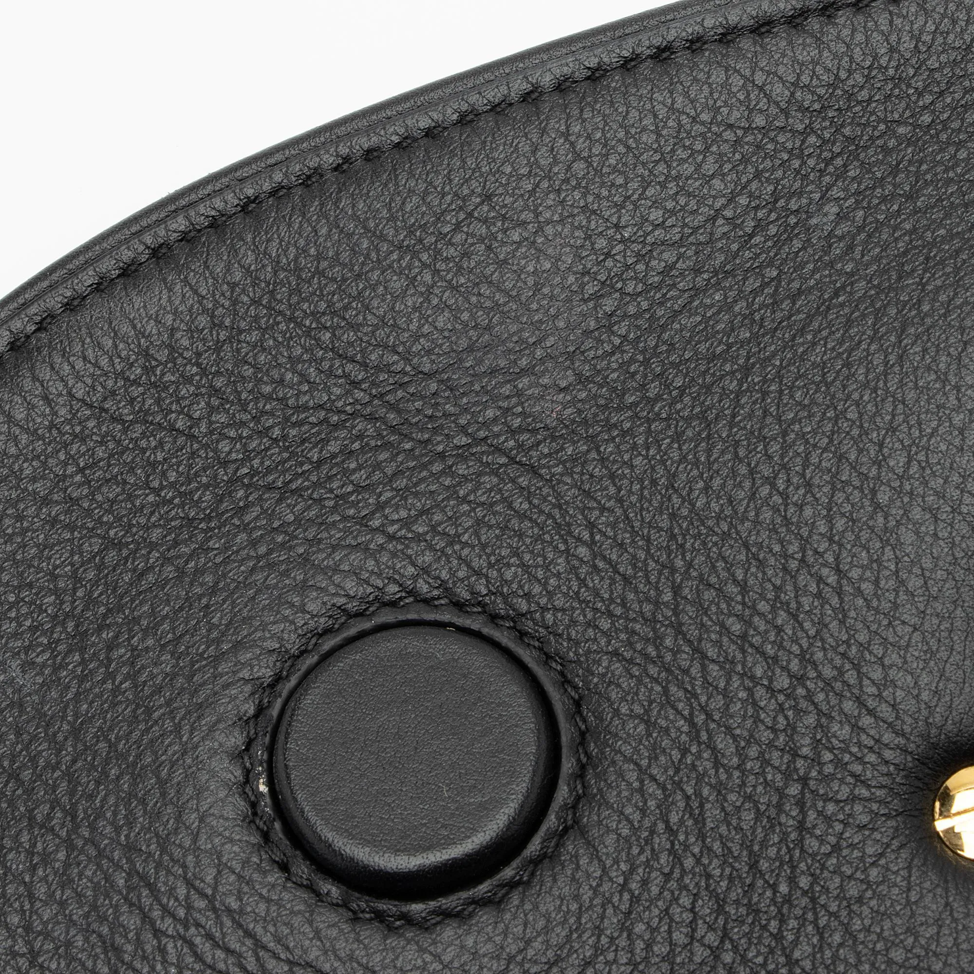 Gucci Leather Studded Blondie Top Handle Medium Shoulder Bag (SHF-R9Ze9C)
