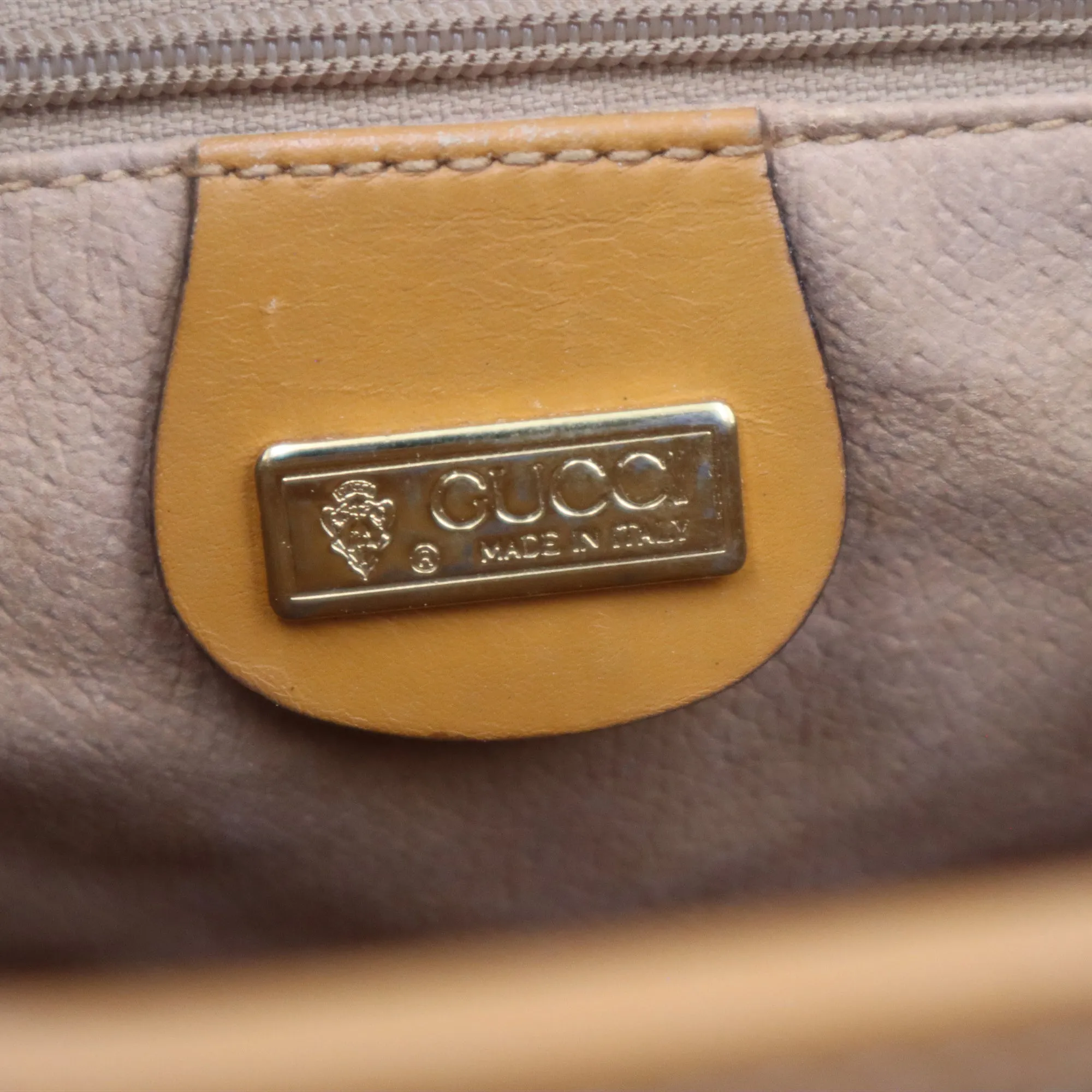 Gucci Microguccissima Canvas Shoulder Bag