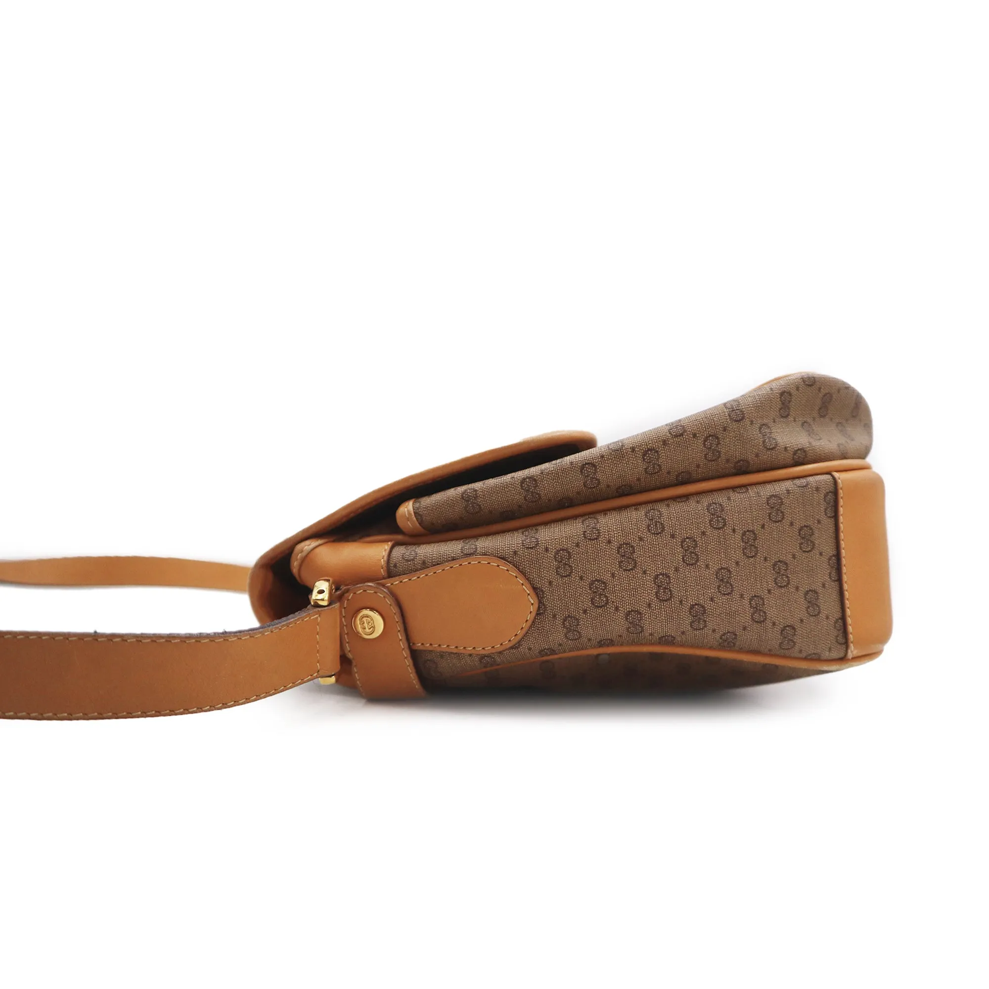 Gucci Microguccissima Canvas Shoulder Bag