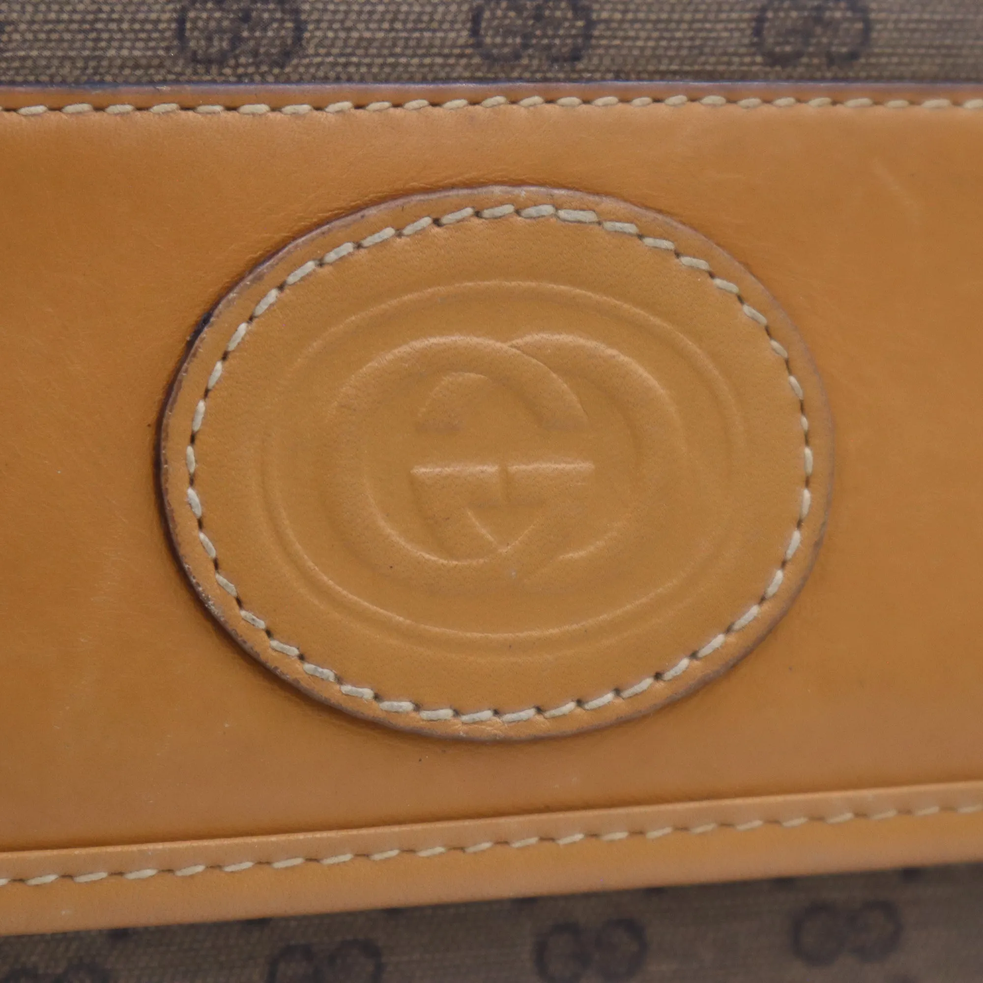 Gucci Microguccissima Canvas Shoulder Bag