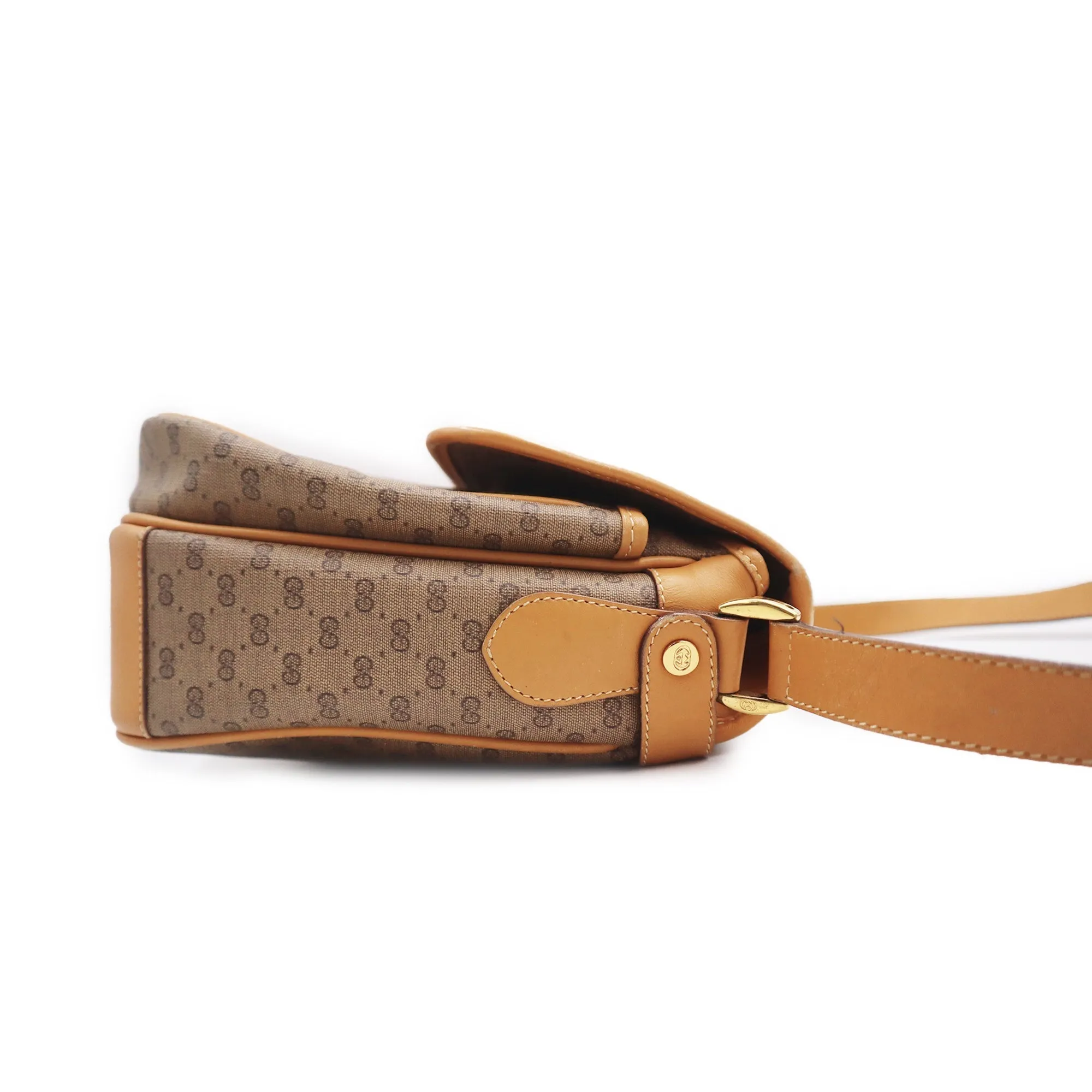Gucci Microguccissima Canvas Shoulder Bag